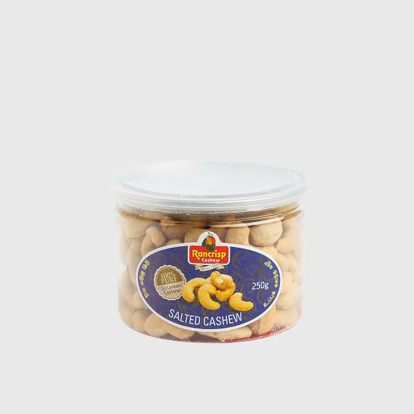 Salted Cashew Nuts 250g -Tub