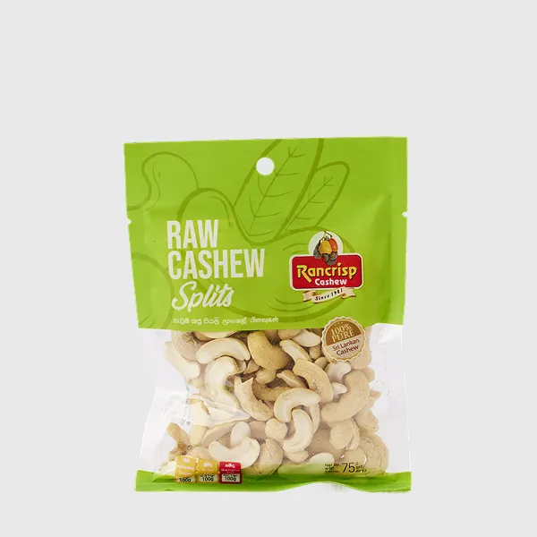 Raw Cashew Splits 75g